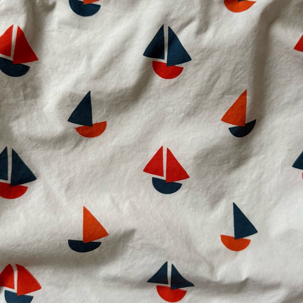 Jacadi Baby Unisex Sailboat Romper - Size 12M - Picture 8 of 16